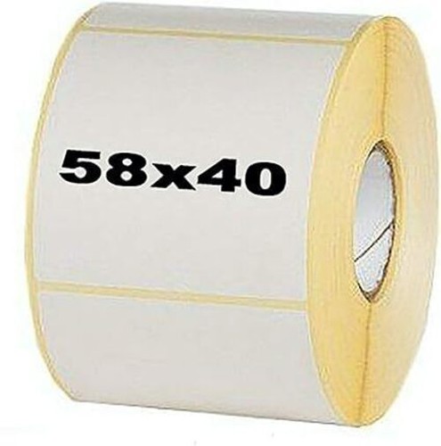 Scale labels 58mm x - scale,