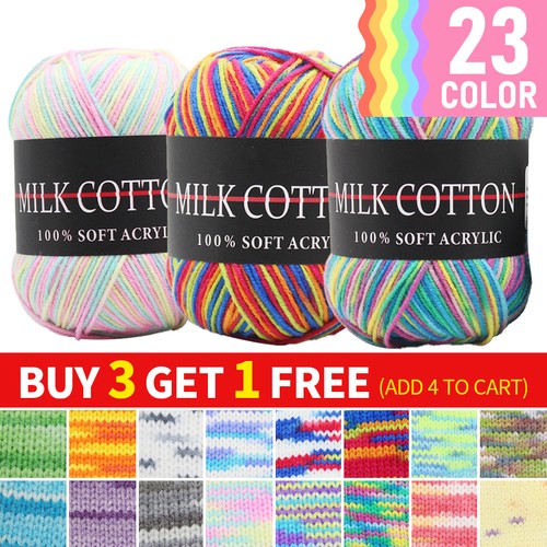 Mixed job lot - colourful, 3-ply