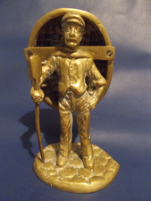 Vintage Brass  Man Carrying