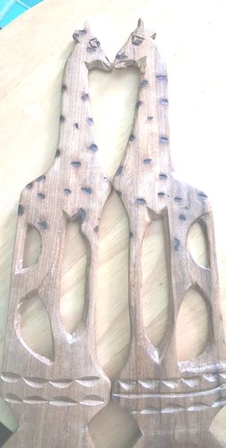 Vintage hand carved wooden - vintage,