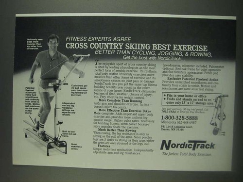 1985 nordictrack cross - cross, country