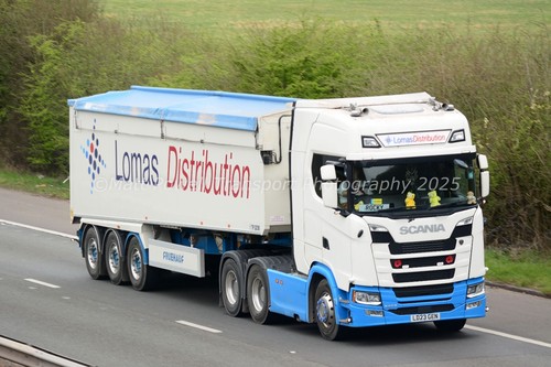 Truck photo 12x8 - truck, scania