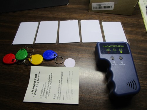 Handheld rfid card copier - handheld, id