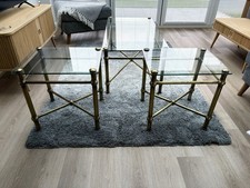 Glass And Antique Brass Effect