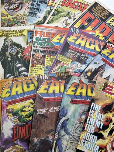 Vintage eagle comics - 12,