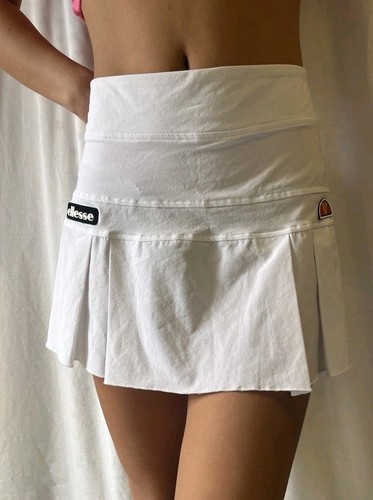 Ellesse white pleated - ellesse,