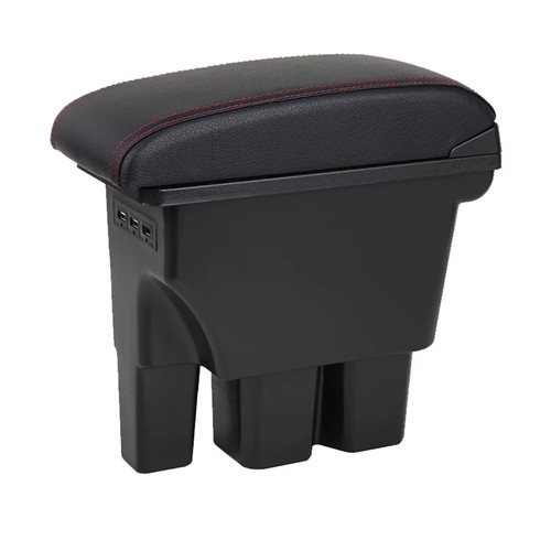 Center armrest box storage - armrest, usb