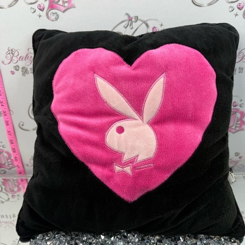 Playboy bunny pillow heart y2k - bunny,
