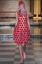 Simone Rocha iconic red flower
