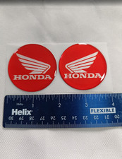 2x HONDA Gel Decals 5cm