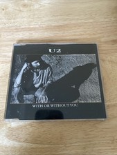 U2 With or Without You (CD) Maxi-Single Island 658-922 1987 German Import MINT