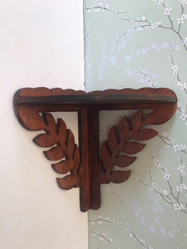 Vintage small cut out wooden - cut,