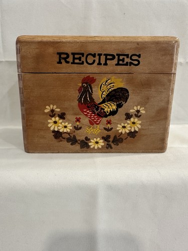 Rooster wooden recipe - rooster, with