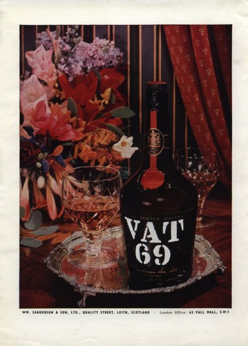 Original 1956 advert for vat - original,
