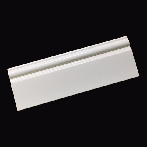 White pvc taurus skirting - pvc,