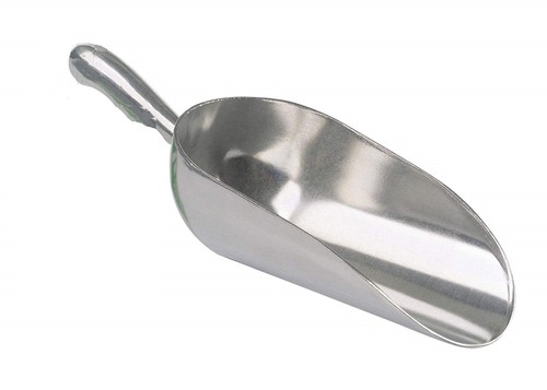 1kg aluminium feed scoop - 1kg, pet