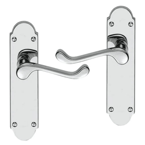 Door handle set - door, scroll