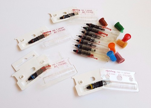 New rotring rapidograph - rapidograph, +