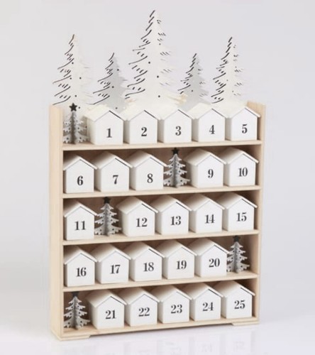 Wooden woodland white - wooden,