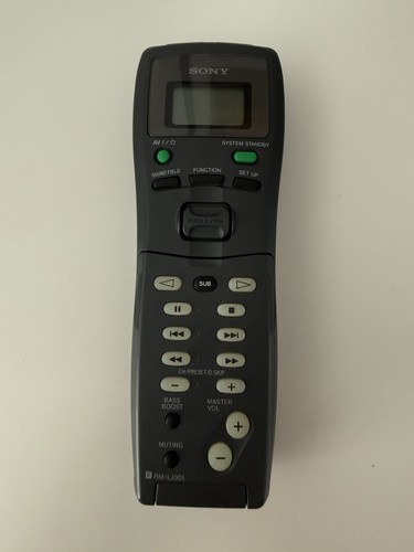 Sony lj301 audio system - sony, rm-lj301