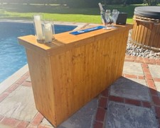 Handmade Solid Wood Portable Bar/Counter for Home/Hospitality/Exhibitions