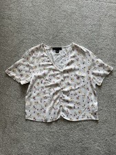 Primark Silk Satin Feel Button