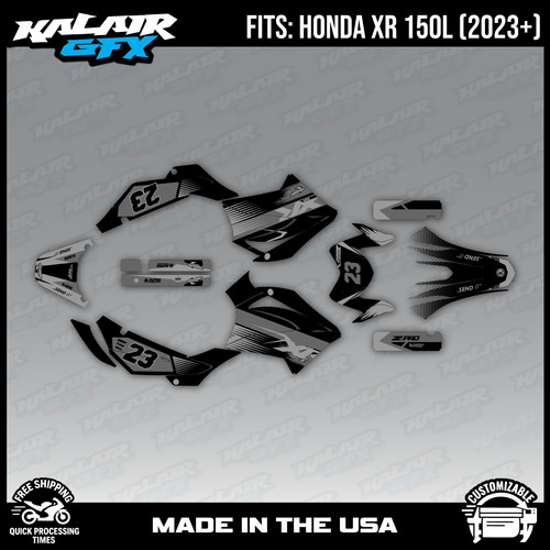 Graphics decal kit for - decal, honda