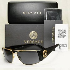 Versace Sunglasses Black Gold