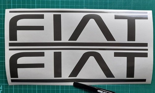 Fiat panel sticker - fiat, x