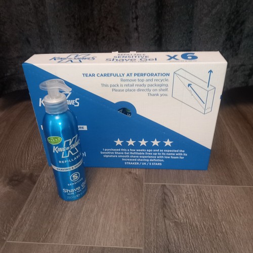 King shaves refillable - king,