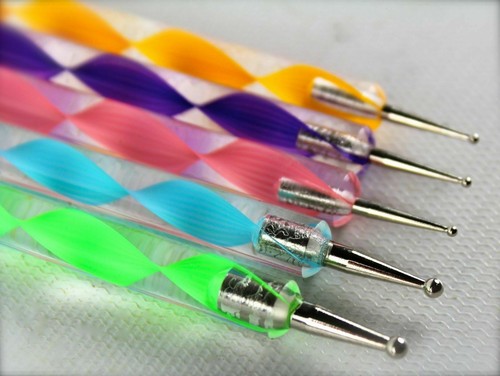 5pcs 2way dotting manicure - 5pcs,