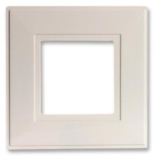 FINGER PLATE LIGHT SWITCH WHITE SOCKET WALL BACK PANEL COVER SURROUND ~ 2pk~