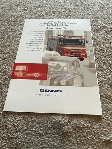 Dennis sabre fire engine - dennis,