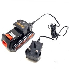 Black & Decker 18V 2.0Ah Li-Ion Battery BL2018 & Charger SSC-250040UK Ex Display