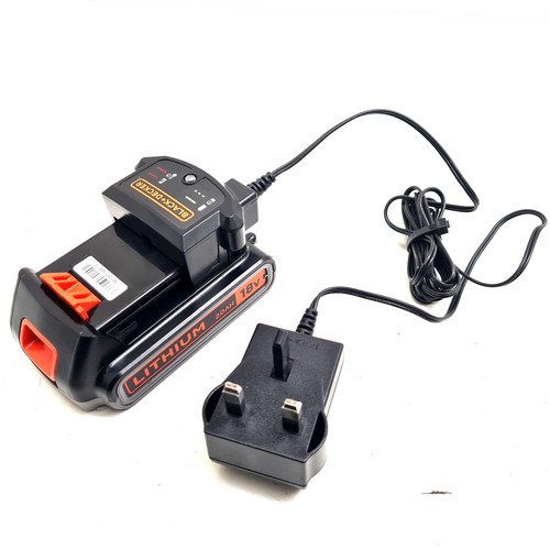 Black decker 18v 2 0ah - black, 2.0ah