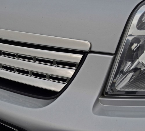 Chrome front grille - chrome,