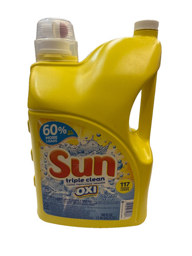 Sun triple clean laundry - sun,