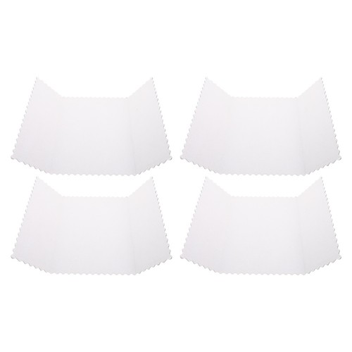 Reusable white folding display - folding,