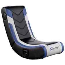 X Rocker Solo eSports 2.0 Audio Junior Gaming Chair - Blue-RMK62