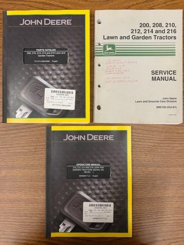 John deere 200 series tractor - series,