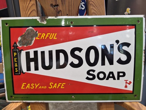 Hudsons soap original enamel - original,