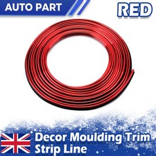 Red 5M Car Styling Strips Trim