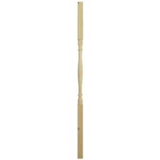 Edwardian Stair Spindle – Pine or White Primed – 32mm – 900mm or 1100mm