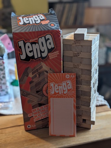 Hasbro jenga - jenga, board