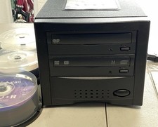 Ez Dupe DVD/CD Disc Copy Duplicator Backup Copier bundled with blank CDs & DVDs!