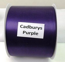 QUALITY SATIN SASH RIBBON 4in