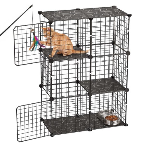 Tier cat cage - 3-tier,