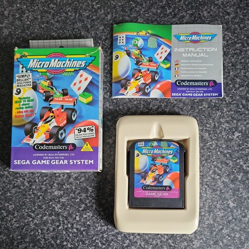 Micro machines sega game gear - sega,