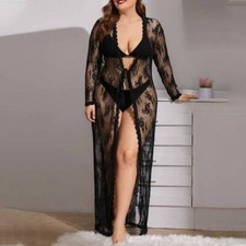 Women Sexy Lace See Through