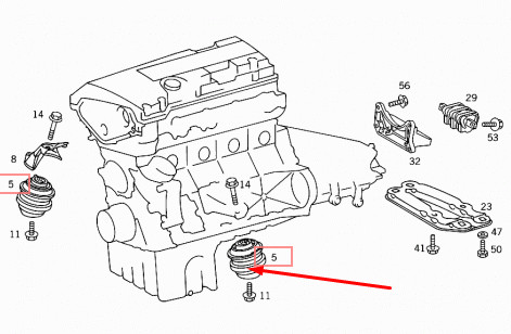 New class w210 engine - w210,